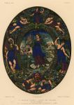 Decorative print, Vitreous Art, (16th century Limoges Enamel plaque), 1858