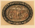 Decorative print, Vitreous Art, (Limoges dish, 1550), 1858