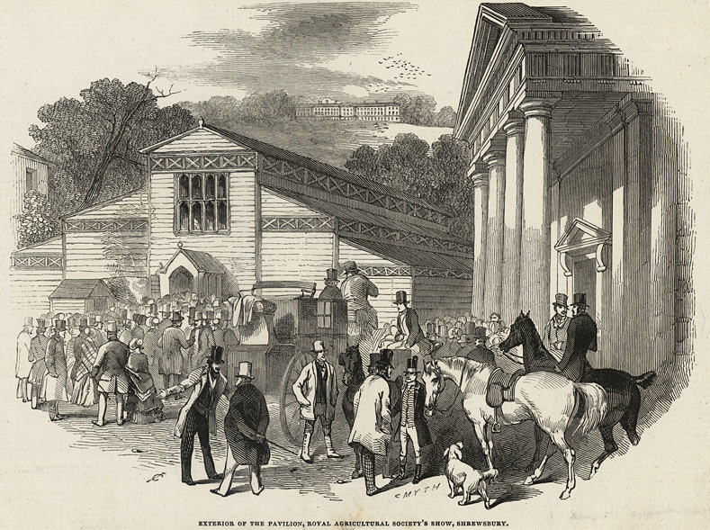 Shrewsbury, Royal Agricultural Society's Show, 1845