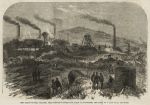 Staffordshire, Newcastle-Under-Lyne, scene of Colliery explosion, 1866