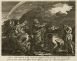 Biblical, Noah makes an offering to God, 1750