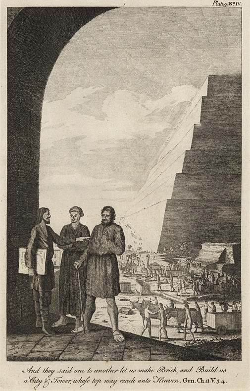 Biblical, Building the Tower of Babel, 1750
