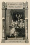 Birmingham, T.Ryland & Son, Silver Platers, Trade Card, 1836