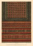 Decorative print, Textile Art, (Indian matting), 1858