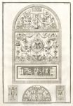 Arabesque compositions by Jean d'Udine, 16th century, 1823