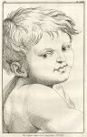 Head of a child from a fresco, 16th century, 1823