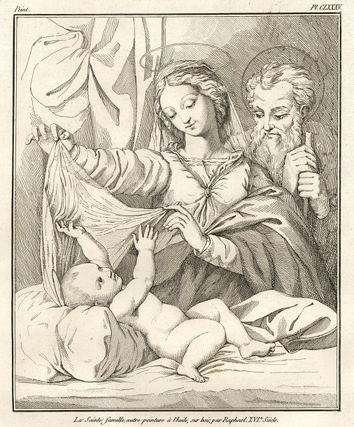 The Holy Family, by Raphael, 16th century, 1823