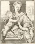 Virgin with Infant Christ and St.John, by Raphael, 16th century, 1823