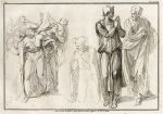 Figures by Michelangelo, 16th century, 1823