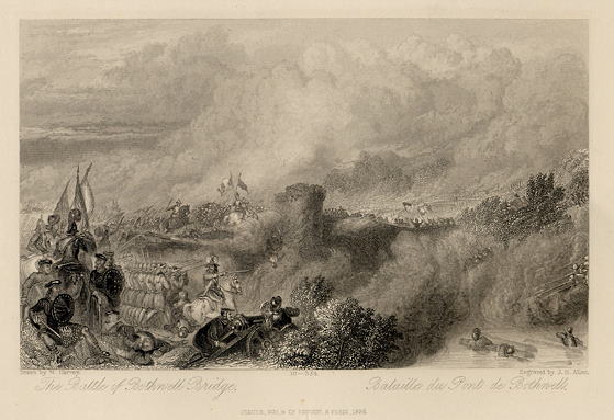 Battle of Bothwell Bridge in 1679, 1836