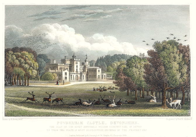 Devon, Powderham Castle, 1830