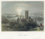 Ireland, Roserk Abbey, 1841