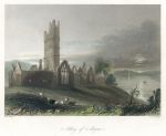 Ireland, Abbey of Moyne, 1841
