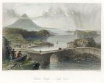 Ireland, Pontoon Bridge - Lough Conn, 1841