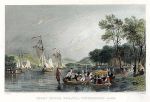 Lake District, Windermere, Ferry House Regatta, 1832