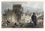 Northumberland, Hexam Market Place, 1832