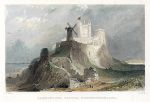 Northumberland, Bamborough Castle, 1832