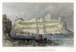Northumberland, Tynemouth Castle & Bathing Place, 1832