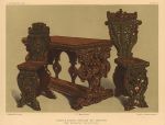 Decorative Art, (Italian 16th century Table and Chairs), 1858
