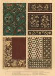 Decorative Art, (Various Inlays in Furniture), 1858