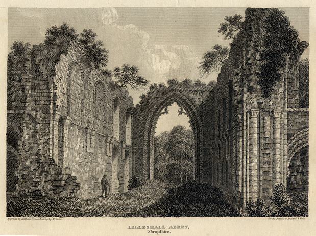 Shropshire, Lilleshall Abbey, 1813