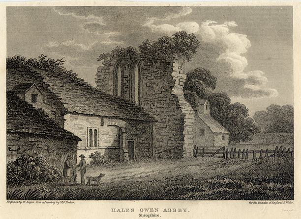Shropshire, Halesowen Abbey, 1811