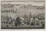 Battle of La Hogue in 1692, published 1739