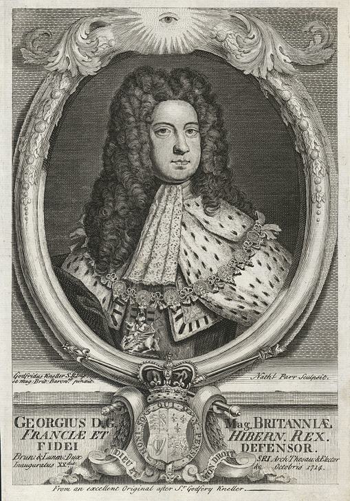 George I, published 1739