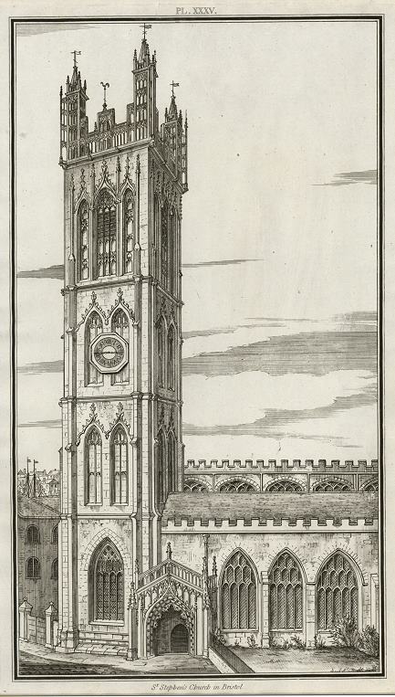 Bristol, St.Stephen's Church, 1803
