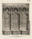 Gloucester Cathedral, Stone Stalls, 1803