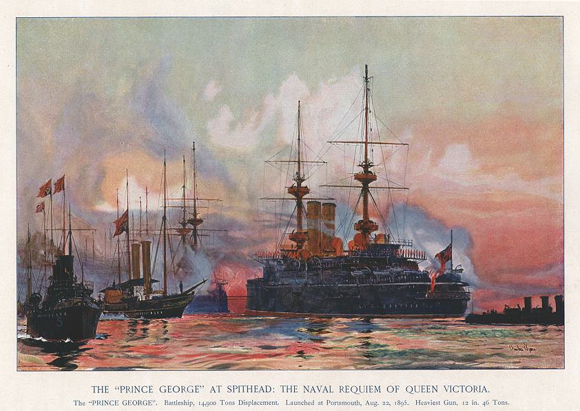 Naval, The 'Prince George, 1901