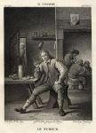 The Smoker, after David Teniers, 1814