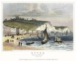 Kent, Dover from the beach, 1848