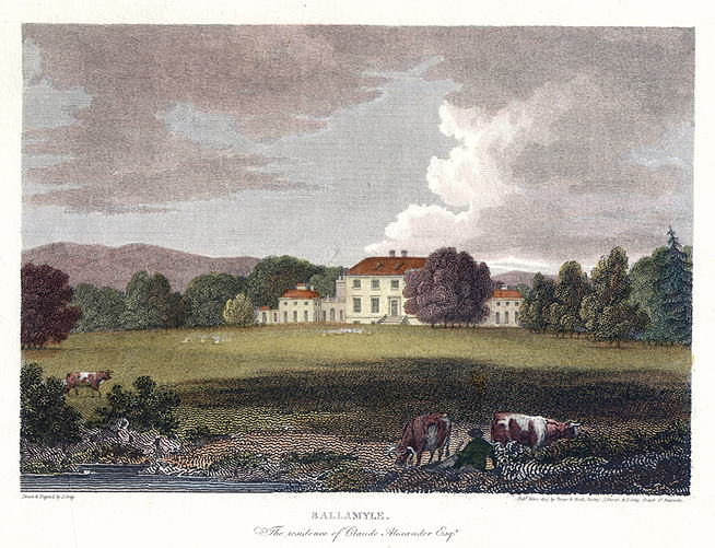 Scotland, Ayrshire, Ballamyle, 1805