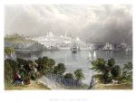 USA, Baltimore view, 1840