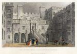 Northumberland, Chillingham Castle Courtyard, 1832