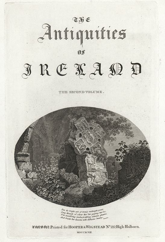 Title page to 'Antiquities of Ireland', 1791