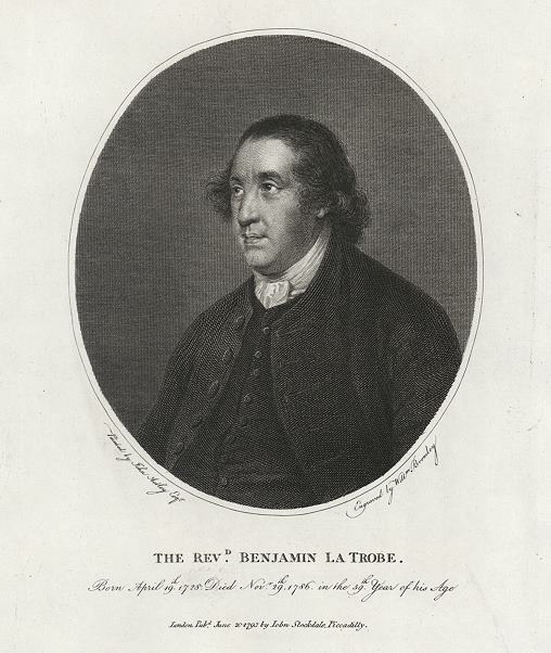 Rev. Benjamin La Trobe, 1795