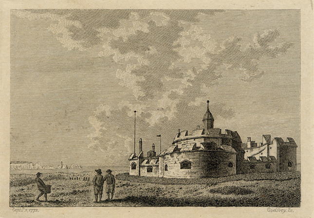 Hampshire, Hurst Castle, 1786