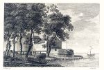 Isle of Wight, West Cowes Castle, 1786