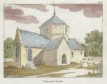 Gloucestershire, Ozleworth Church, 1803