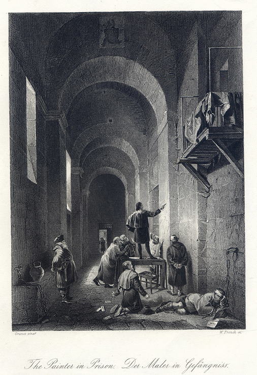 'The Painters in Prison', 1849