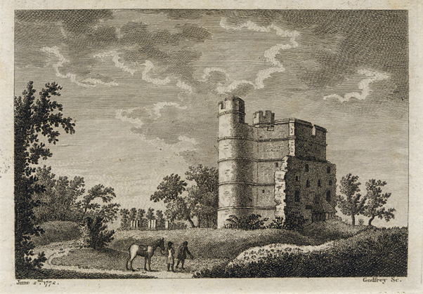 Berkshire, Donnington Castle, 1786