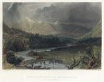 USA, Mount Washington, and the White Hills, 1840