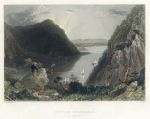 USA, Hudson Highlands from Bull Hill, 1840