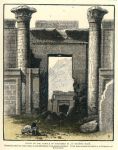 Egypt, Pylon of the Temple of Thothmes III at Medinet Habu, 1880