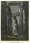 Egypt, Leaning Column at Karnak, 1880