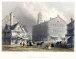 USA, Boston, Faneuiel Hall, 1840