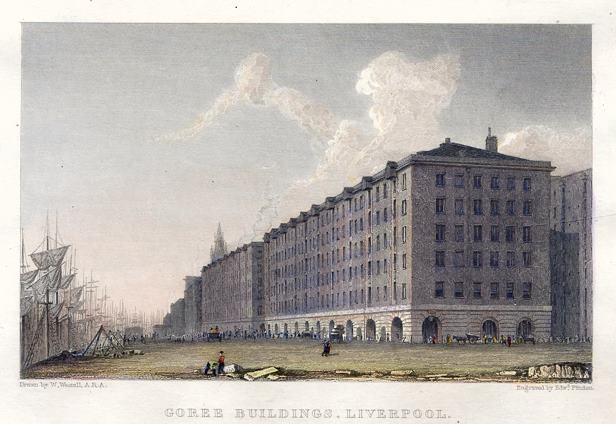 Liverpool. Goree Buildings, 1830
