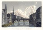 Manchester, Blackfriars Bridge, 1830